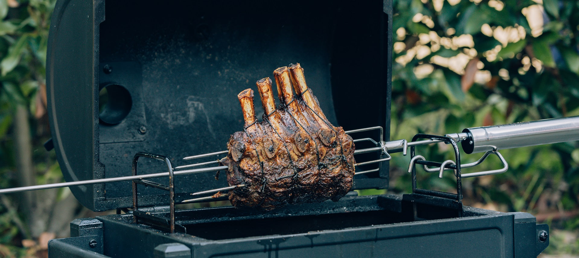 The Original Battery Powered Rotisserie Kit